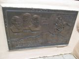 Plaque en mémoire du Pony Express