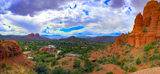 Vue de Chapel of the Holy Cross