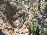 Seven Falls vu de Eagle's Nest