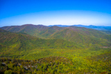 Vue du sommet de Old Rag Mountain