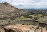 Vue du sommet de Misery Ridge
