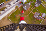 Vue du sommet de Tybee Island Light Station