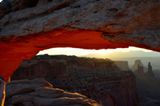Lever de Soleil sur Mesa Arch
