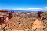 Buck Canyon, vu de Mesa Arch