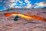 Lever de Soleil sur Mesa Arch