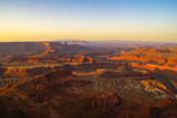 Dead Horse Point Overlook au lever du Soleil