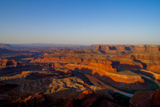 Dead Horse Point Overlook au lever du Soleil