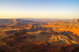 Dead Horse Point Overlook au lever du Soleil