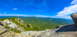 Vue du sommet de Old Rag Mountain