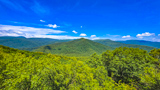 Vue du sommet de Old Rag Mountain