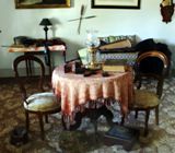 Vue int&eacute;rieure du logement du Capitaine