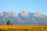 Teton Range vue de Mormon District
