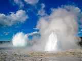 Fountain Geyser & Morning Geyser