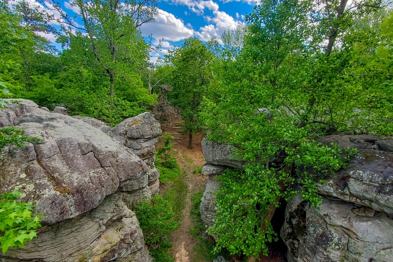 Vue de la plateforme d'observation