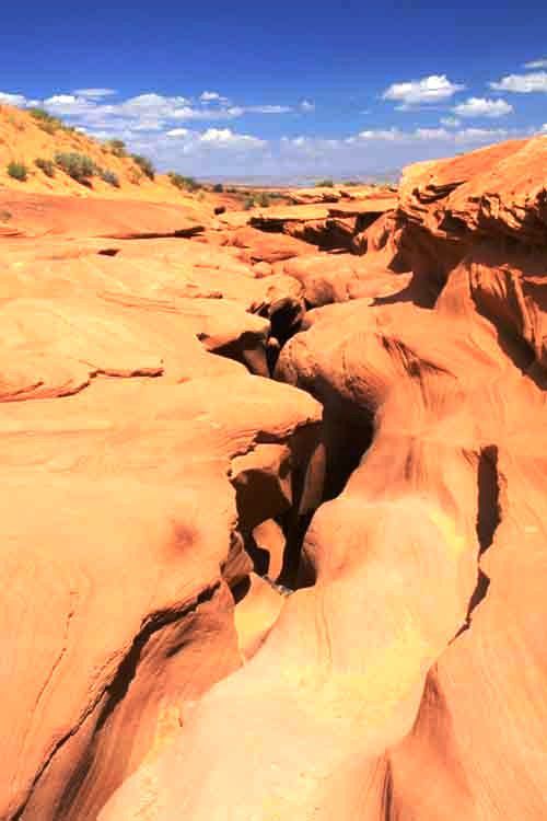 Sortie de Lower Antelope Canyon