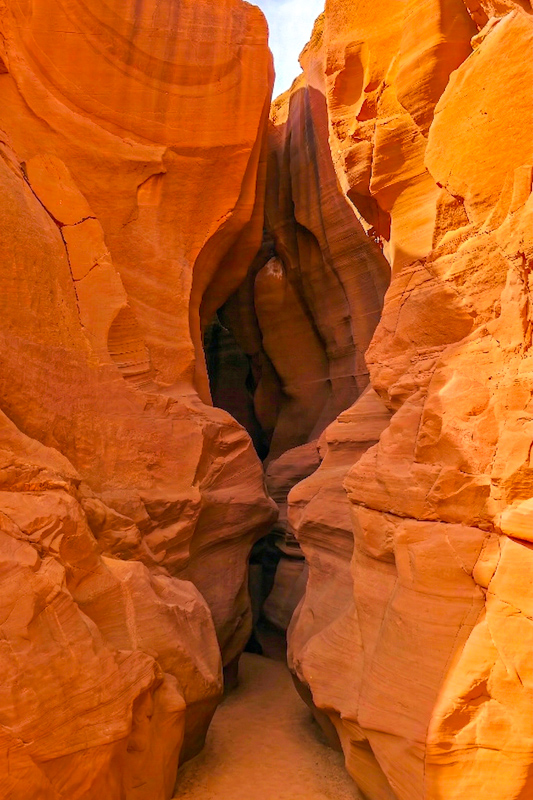 Sortie de Upper Antelope Canyon