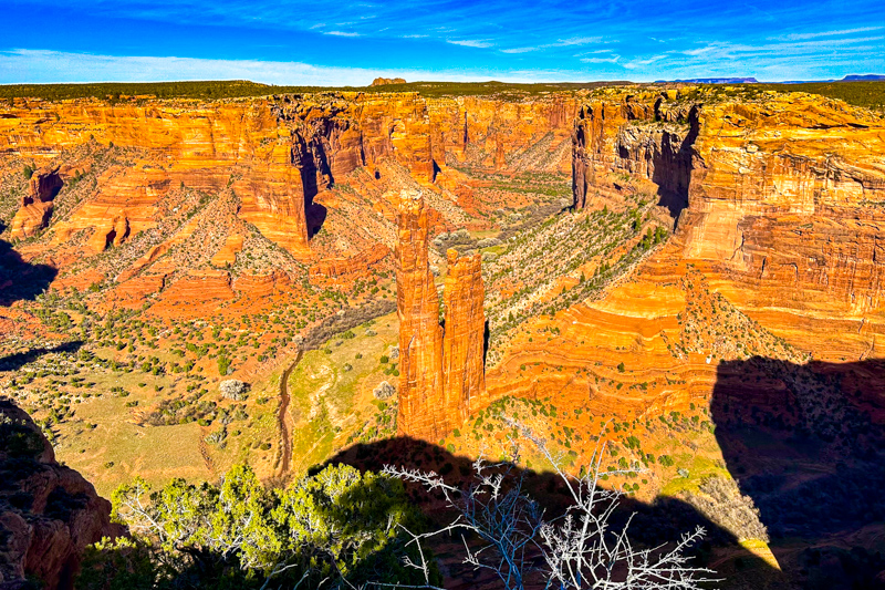 Spider Rock Overlook