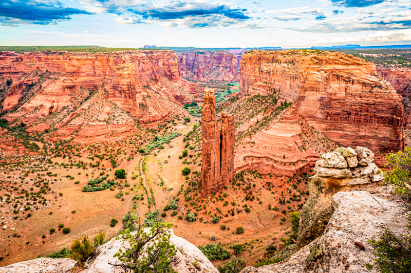 Spider Rock Overlook
