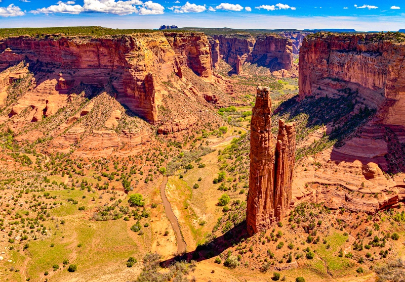 Spider Rock Overlook