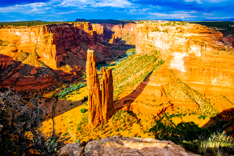 Spider Rock Overlook