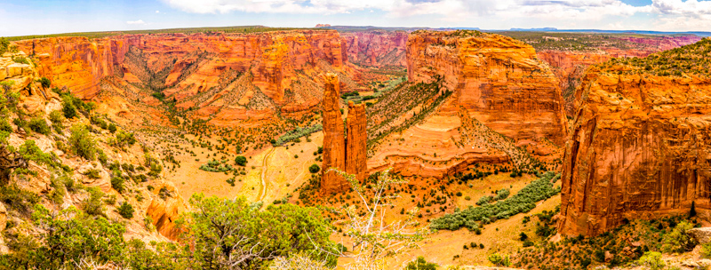 Spider Rock Overlook