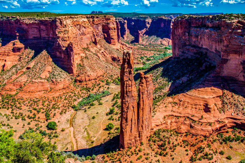 Spider Rock Overlook