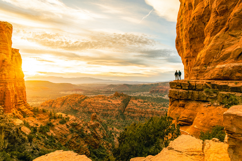 Vue de Cathedral Rock