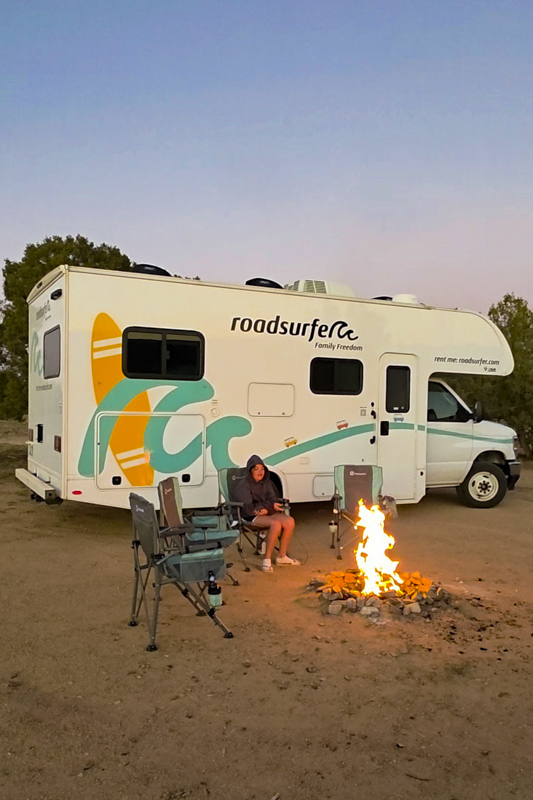 Emplacement de camping sauvage dans Grand Staircase-Escalante NM