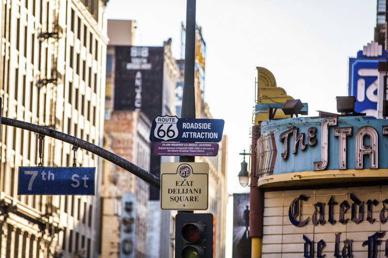 Official Route 66 End Sign