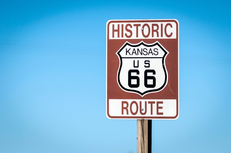 La Route 66 dans le Kansas