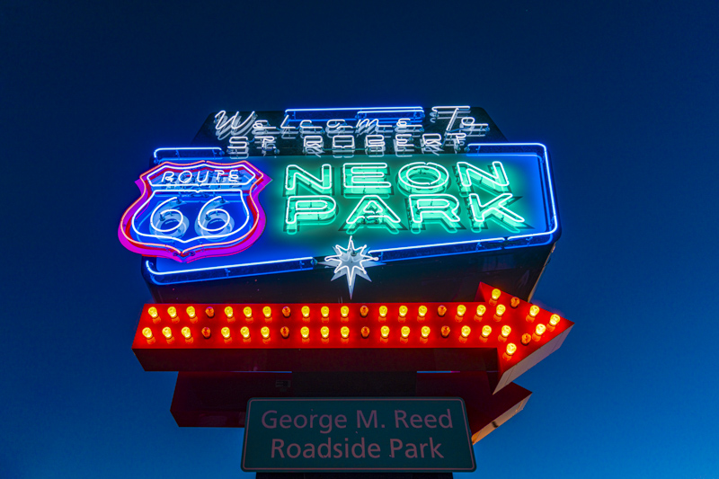 Route 66 : Neon Sign Park