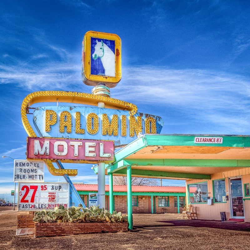 Palomino Motel, Tucumcari, Nouveau-Mexique