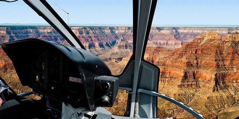 Survol du Grand Canyon en hélicoptère