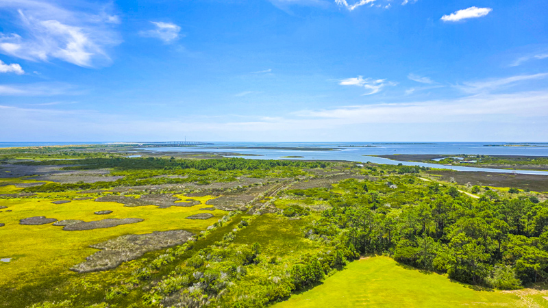 Vue du sommet de Bodie Island Lighthouse