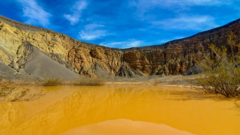 Au fond de Ubehebe Crater