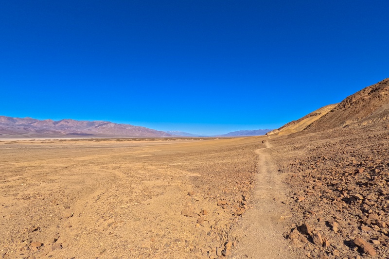 Jonction Gower Gulch - Golden Canyon