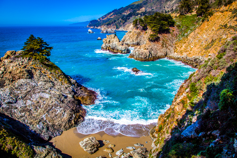 McWay Cove (vue Nord)