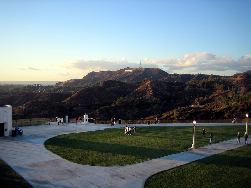 Griffith Observatory, vue sur Hollywood Sign