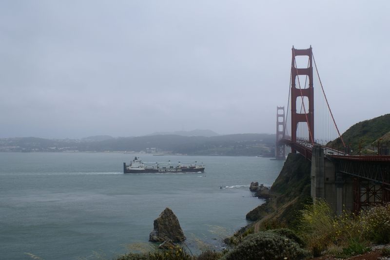 GGB, vu de Vista Point