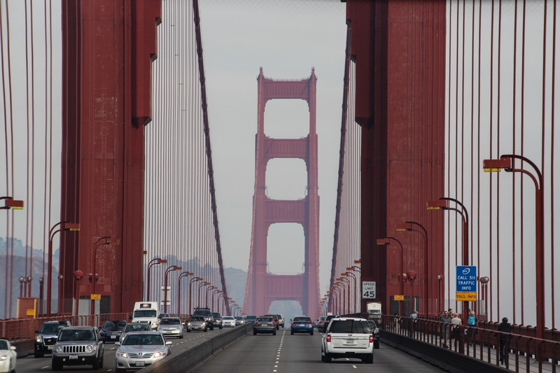 Traversée du Golden Gate Bridge