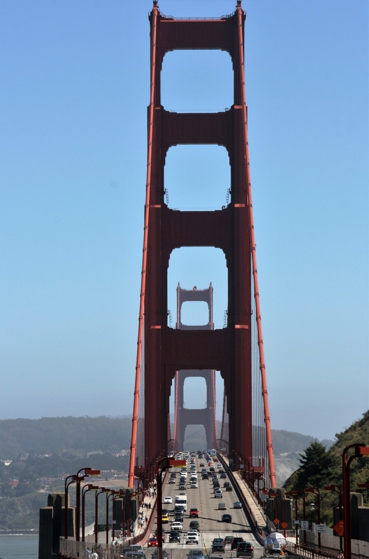 Golden Gate Bridge, vu de Vista Point