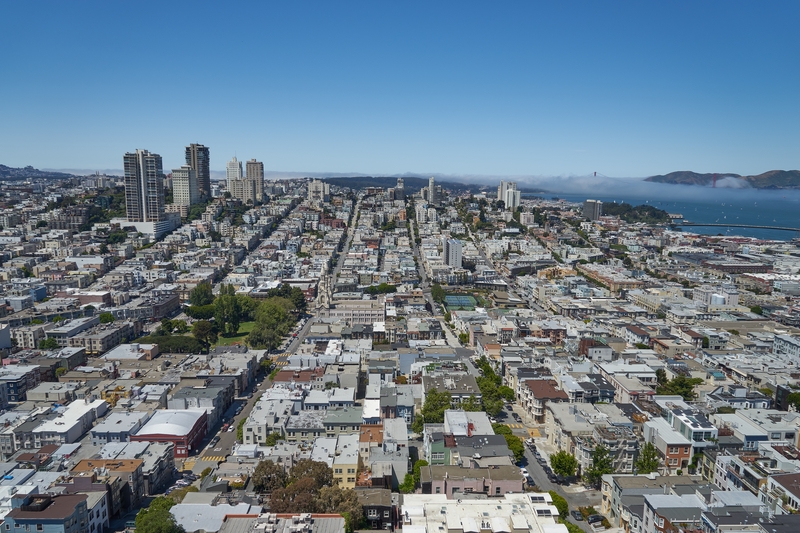 Vue de Coit Tower