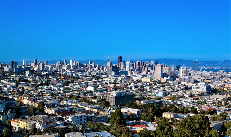Vue de Corona Heights Park