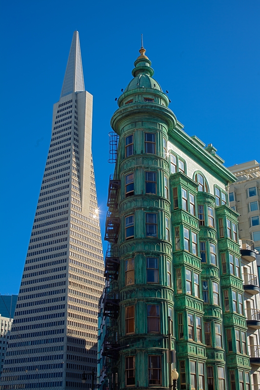 Transamerica Pyramid & Columbus Tower