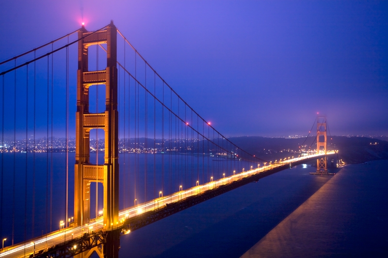Golden Gate Bridge, vu de Battery Spencer View