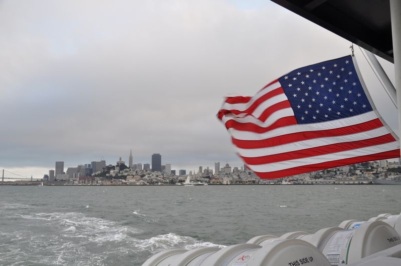 Départ pour Alcatraz