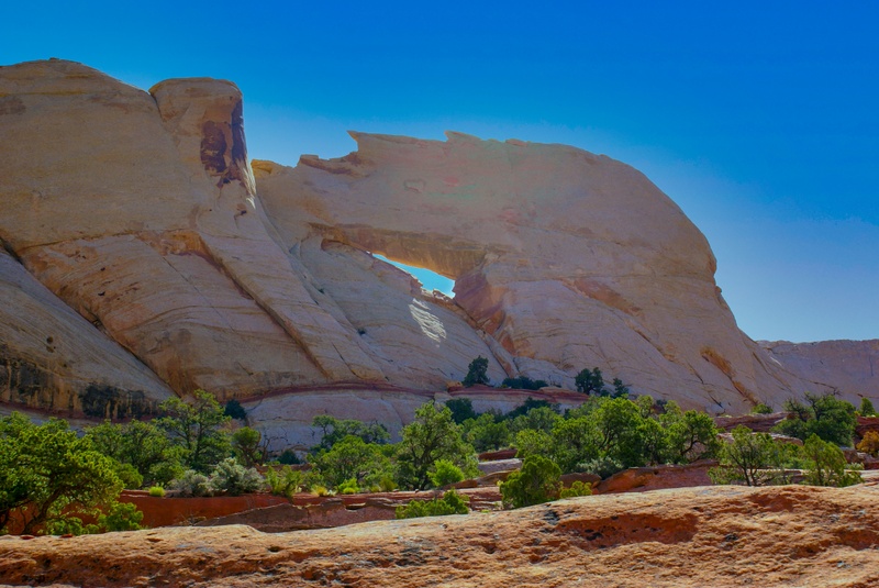 Peek-A-Boo Arch, sur Strike Valley Overlook Trail