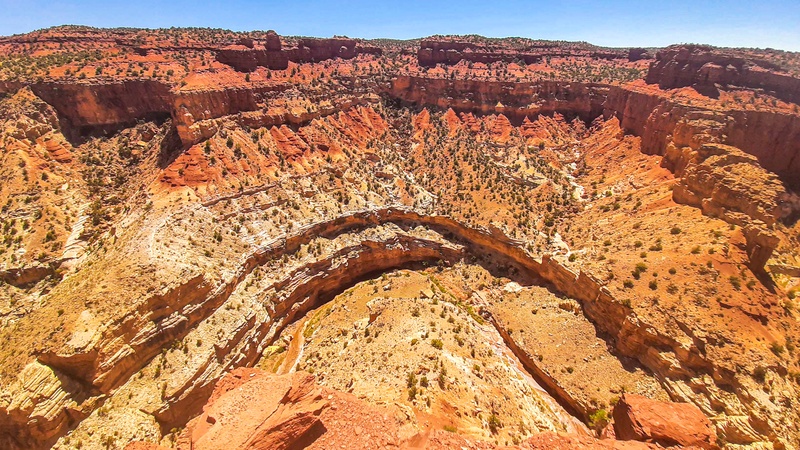 Goosenecks Overlook