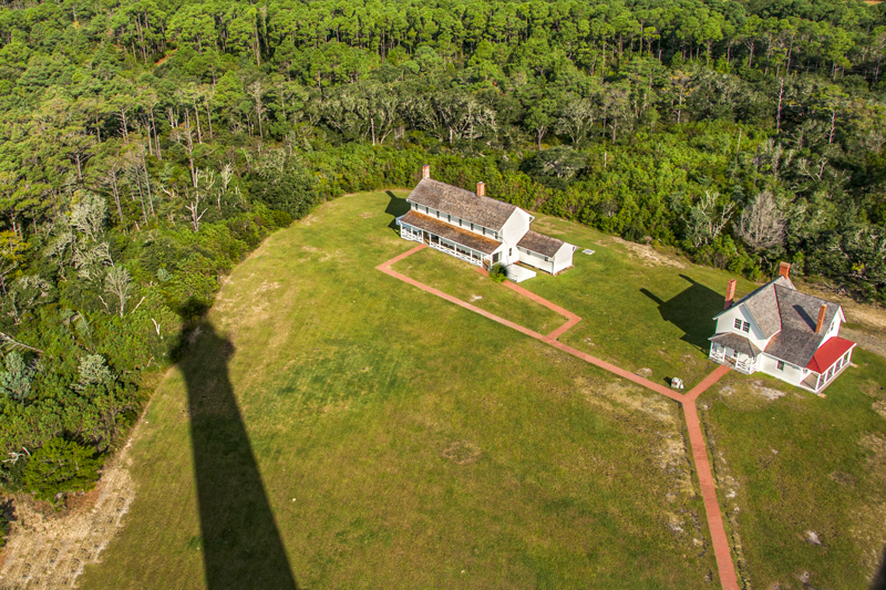 Vue du sommet de Cape Hatteras Lighthouse