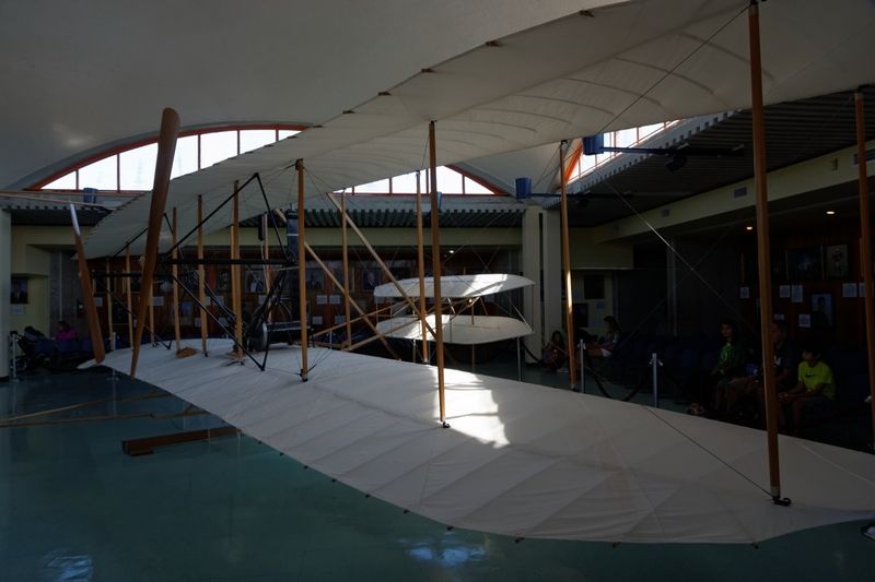 Reproduction de l'avion des frères Wright